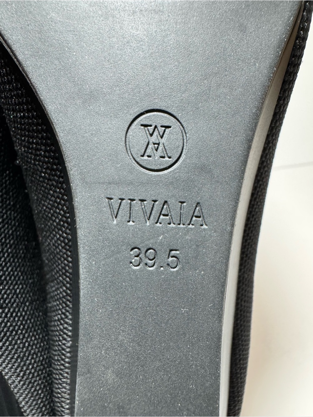 VIVAIA Pointed-Toe Wedge (Aria Wedge Pro) Black Shoes Size EU/39.5 US/8.5 - Picture 15 of 16